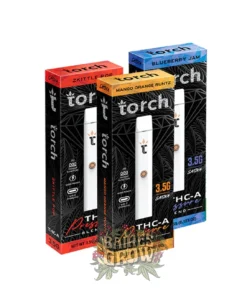 VAPORIZADOR DESCARTABLE TORCH - 3,5 ml - MANGO ORANGE RUNTZ (SAT)