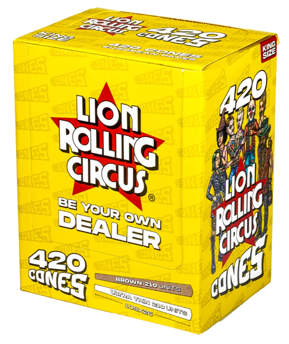 CAJA 420 CONES - LION ROLLING CIRCUS